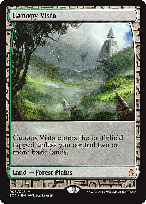 Canopy Vista [Zendikar Expeditions] | Gear Gaming Bentonville