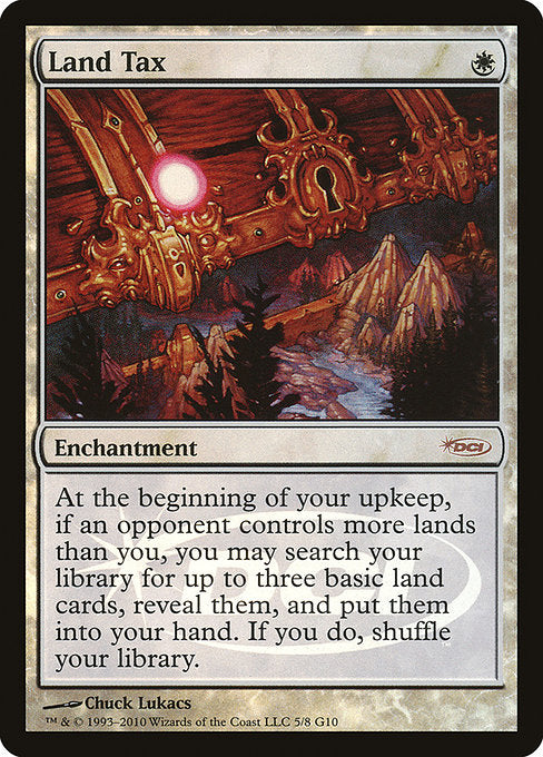 Land Tax [Judge Promos] | Gear Gaming Bentonville