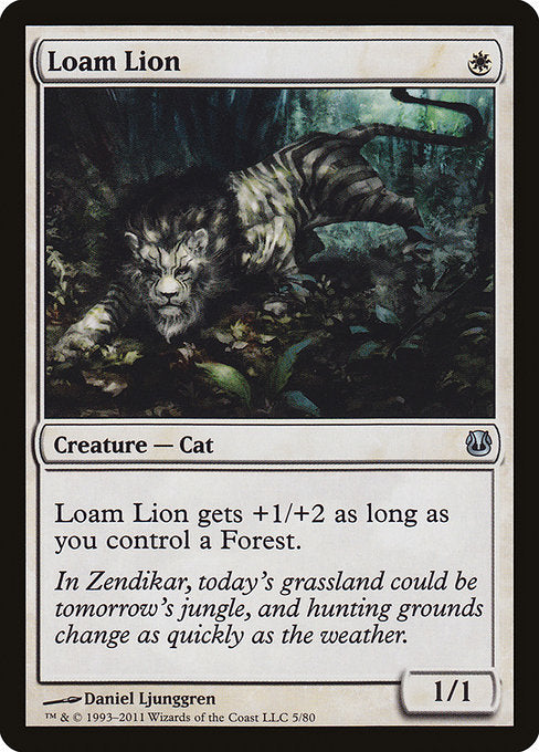 Loam Lion [Duel Decks: Ajani vs. Nicol Bolas] | Gear Gaming Bentonville