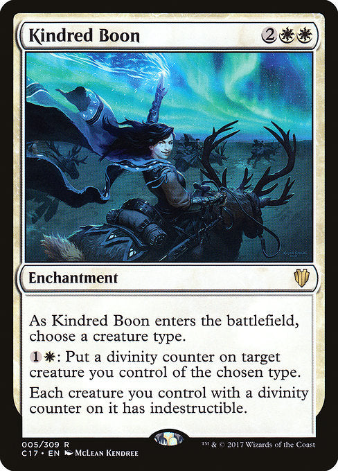 Kindred Boon [Commander 2017] | Gear Gaming Bentonville