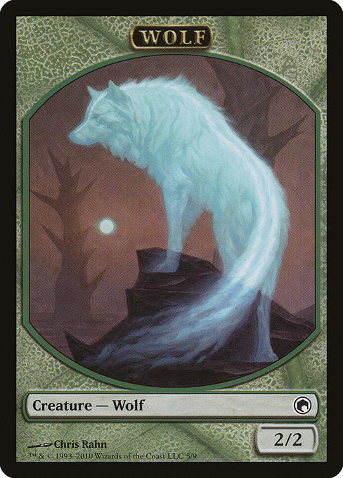 Wolf Token [Scars of Mirrodin] | Gear Gaming Bentonville