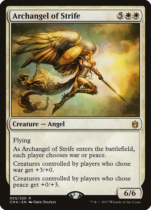 Archangel of Strife [Commander Anthology] | Gear Gaming Bentonville