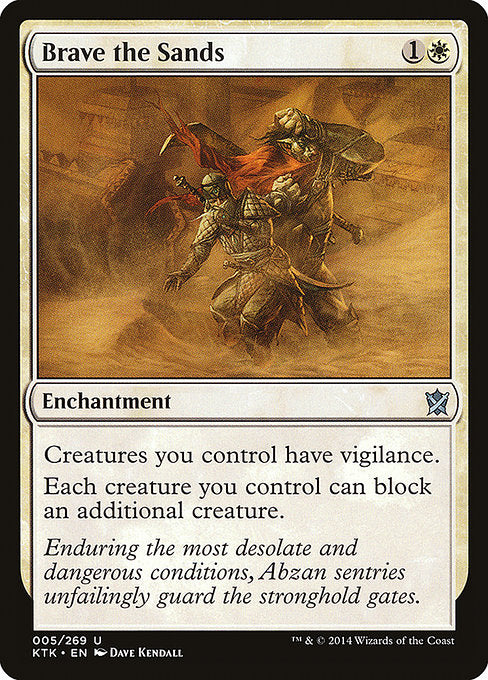 Brave the Sands [Khans of Tarkir] | Gear Gaming Bentonville