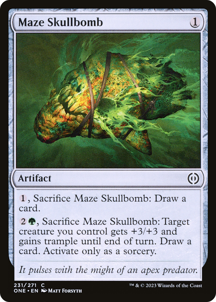 Maze Skullbomb [Phyrexia: All Will Be One] | Gear Gaming Bentonville