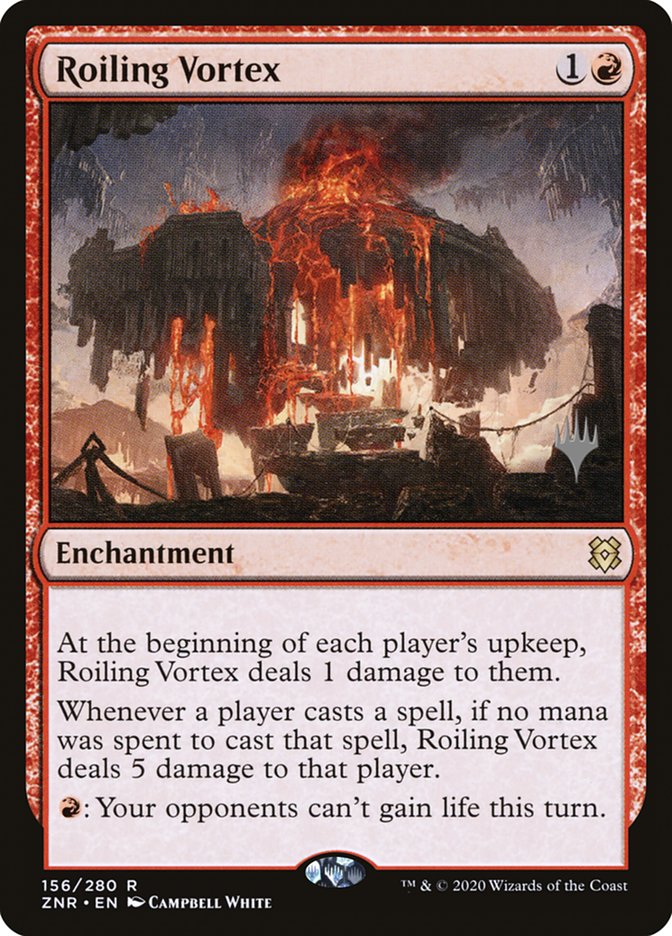 Roiling Vortex (Promo Pack) [Zendikar Rising Promos] | Gear Gaming Bentonville