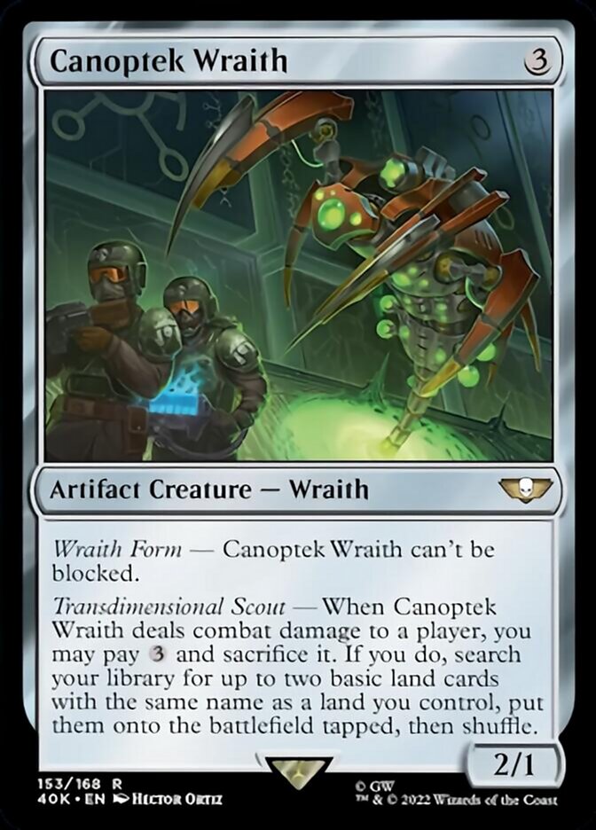 Canoptek Wraith [Universes Beyond: Warhammer 40,000] | Gear Gaming Bentonville