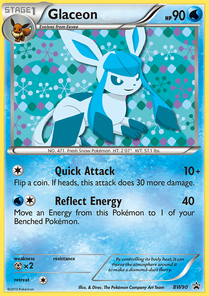 Glaceon (BW90) [Black & White: Black Star Promos] | Gear Gaming Bentonville