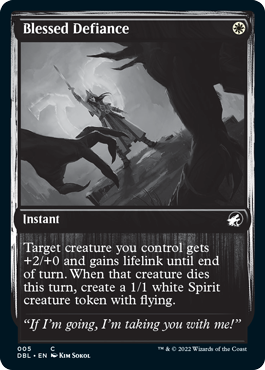 Blessed Defiance [Innistrad: Double Feature] | Gear Gaming Bentonville