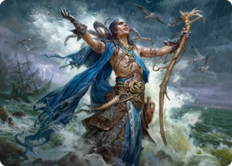 Lier, Disciple of the Drowned Art Card [Innistrad: Midnight Hunt Art Series] | Gear Gaming Bentonville