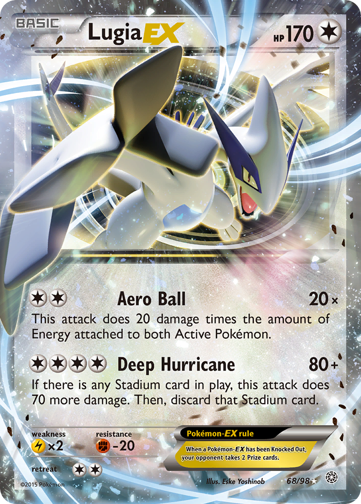 Lugia EX (68/98) [XY: Ancient Origins] | Gear Gaming Bentonville