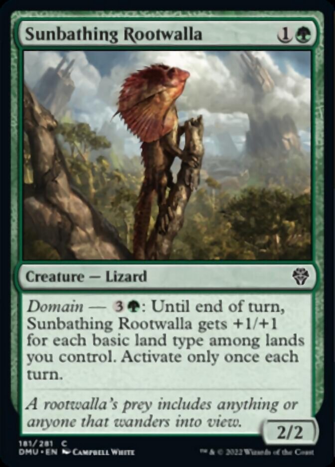 Sunbathing Rootwalla [Dominaria United] | Gear Gaming Bentonville