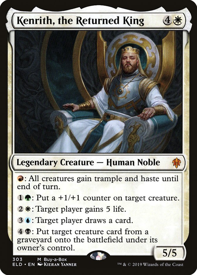 Kenrith, the Returned King (Buy-A-Box) [Throne of Eldraine Promos] | Gear Gaming Bentonville