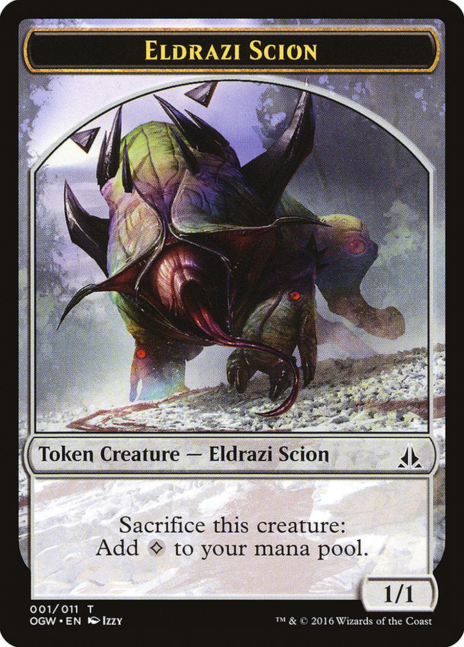 Eldrazi Scion (001/011) [Oath of the Gatewatch Tokens] | Gear Gaming Bentonville