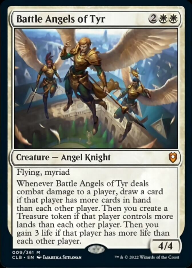 Battle Angels of Tyr [Commander Legends: Battle for Baldur's Gate] | Gear Gaming Bentonville