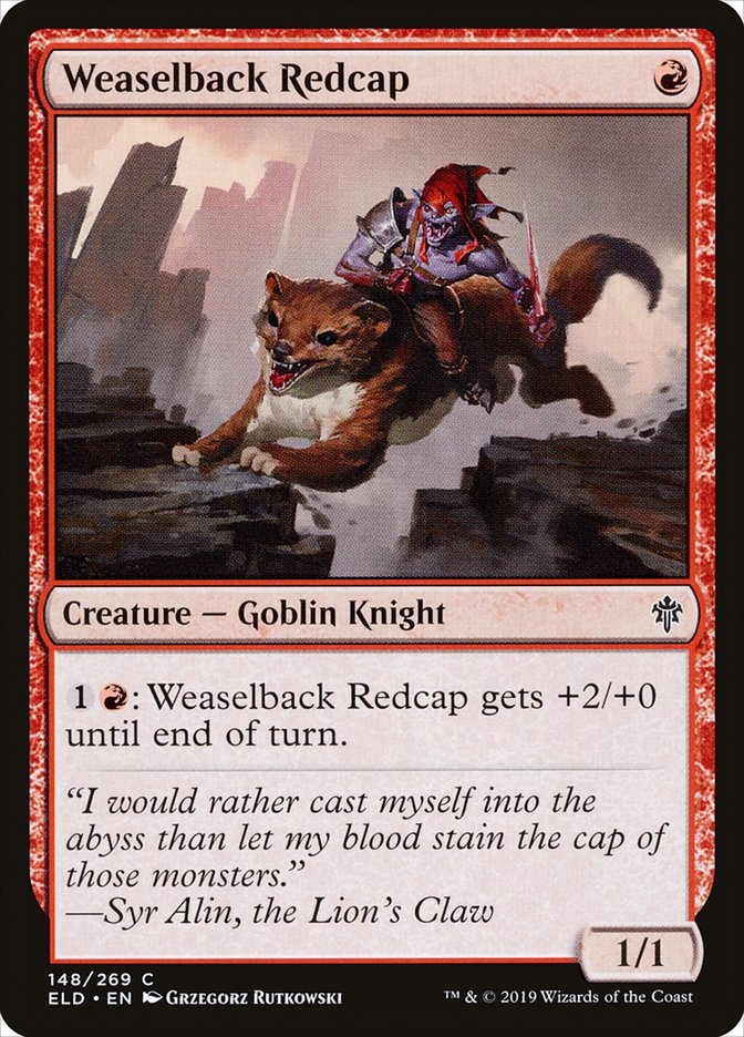 Weaselback Redcap [Throne of Eldraine] | Gear Gaming Bentonville