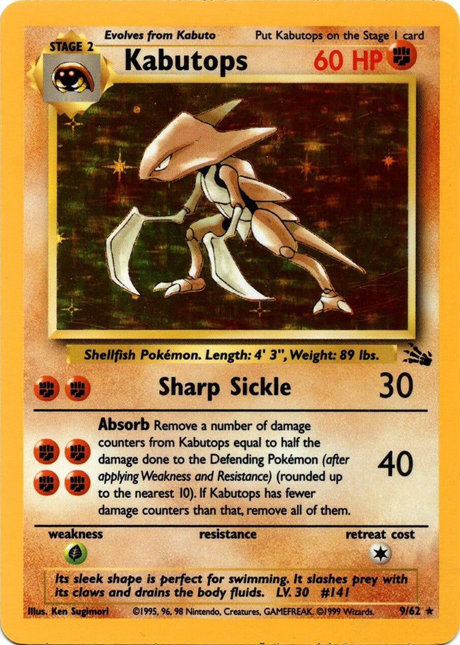 Kabutops (9/62) [Fossil Unlimited] | Gear Gaming Bentonville