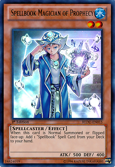 Spellbook Magician of Prophecy [REDU-EN015] Ultra Rare | Gear Gaming Bentonville