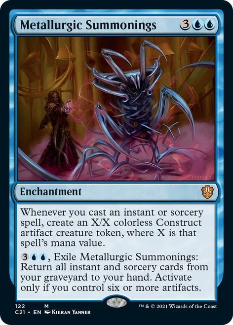 Metallurgic Summonings [Commander 2021] | Gear Gaming Bentonville