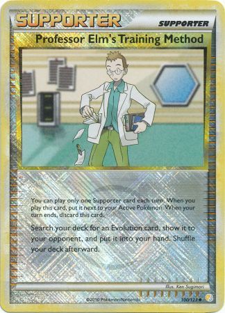 Professor Elm's Training Method (100/123) (League Promo) [HeartGold & SoulSilver: Base Set] | Gear Gaming Bentonville