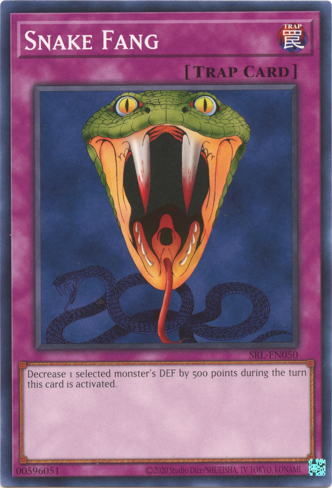 Snake Fang (25th Anniversary) [SRL-EN050] Common | Gear Gaming Bentonville