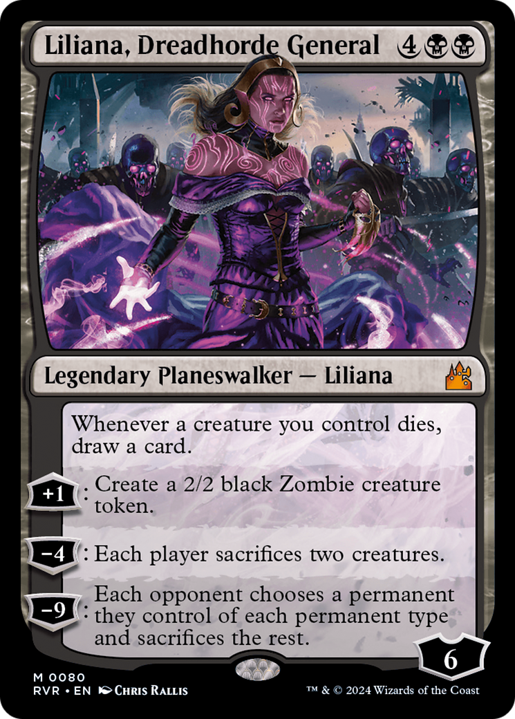 Liliana, Dreadhorde General [Ravnica Remastered] | Gear Gaming Bentonville