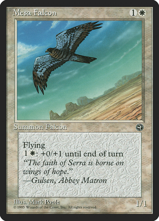 Mesa Falcon (Gulsen Flavor Text) [Homelands] | Gear Gaming Bentonville