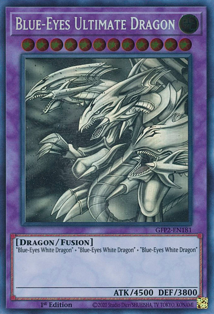 Blue-Eyes Ultimate Dragon [GFP2-EN181] Ghost Rare | Gear Gaming Bentonville