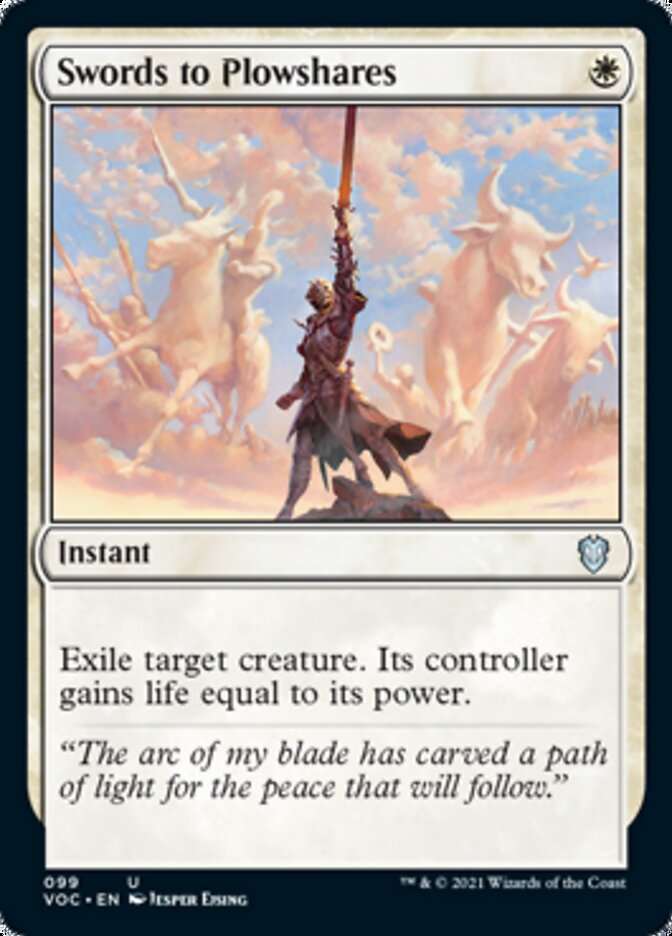 Swords to Plowshares [Innistrad: Crimson Vow Commander] | Gear Gaming Bentonville