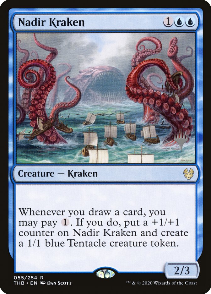 Nadir Kraken (Promo Pack) [Theros Beyond Death Promos] | Gear Gaming Bentonville