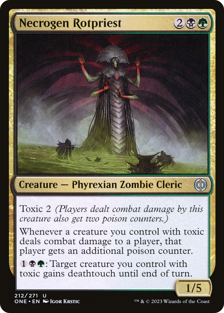 Necrogen Rotpriest [Phyrexia: All Will Be One] | Gear Gaming Bentonville