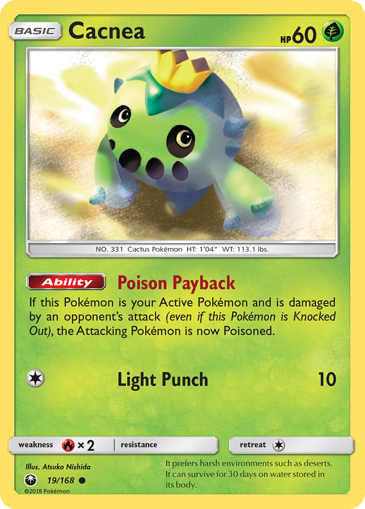 Cacnea (19/168) [Sun & Moon: Celestial Storm] | Gear Gaming Bentonville