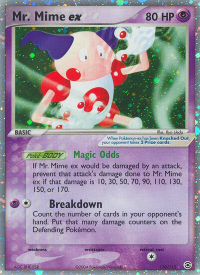 Mr. Mime ex (110/112) [EX: FireRed & LeafGreen] | Gear Gaming Bentonville