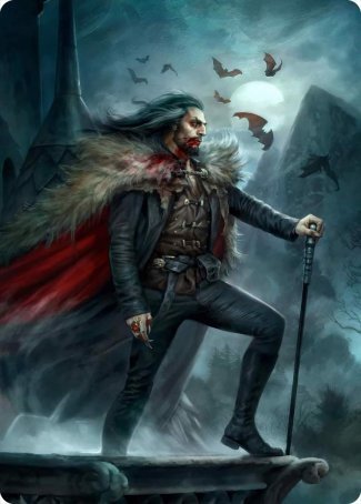 Dracula, Blood Immortal Art Card [Innistrad: Crimson Vow Art Series] | Gear Gaming Bentonville