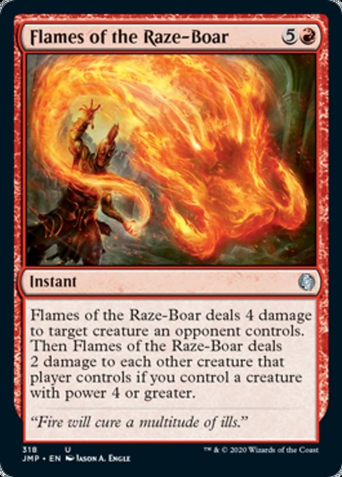 Flames of the Raze-Boar [Jumpstart] | Gear Gaming Bentonville