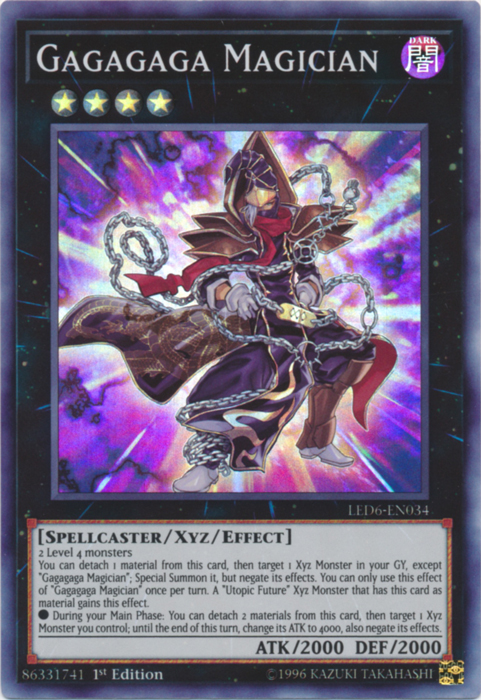 Gagagaga Magician [LED6-EN034] Super Rare | Gear Gaming Bentonville