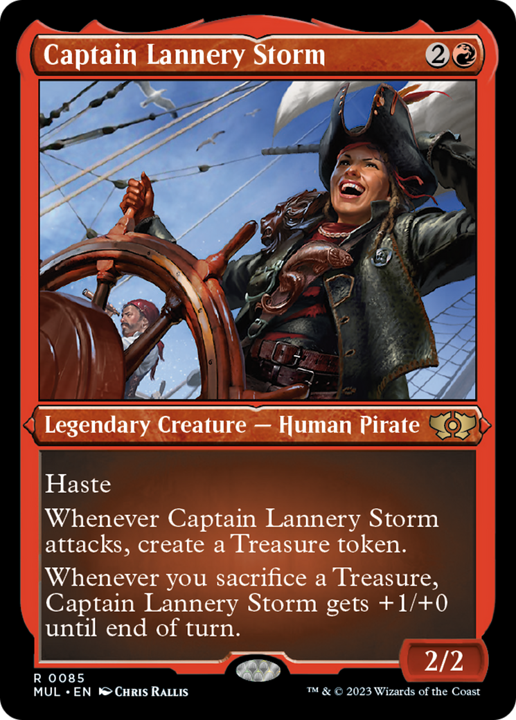 Captain Lannery Storm (Foil Etched) [Multiverse Legends] | Gear Gaming Bentonville