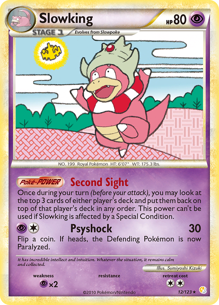 Slowking (12/123) [HeartGold & SoulSilver: Base Set] | Gear Gaming Bentonville