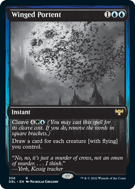 Winged Portent [Innistrad: Double Feature] | Gear Gaming Bentonville