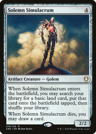 Solemn Simulacrum (219) [Commander Anthology Volume II] | Gear Gaming Bentonville