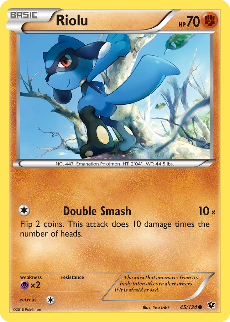 Riolu (45/124) [XY: Fates Collide] | Gear Gaming Bentonville