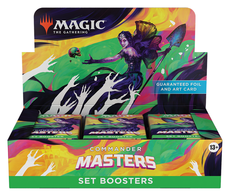 Commander Masters - Set Booster Box | Gear Gaming Bentonville