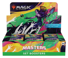 Commander Masters - Set Booster Box | Gear Gaming Bentonville