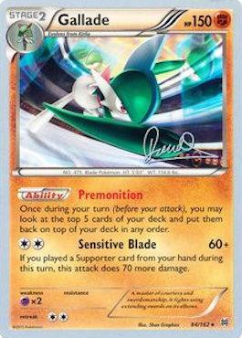 Gallade (84/162) (Infinite Force - Diego Cassiraga) [World Championships 2017] | Gear Gaming Bentonville