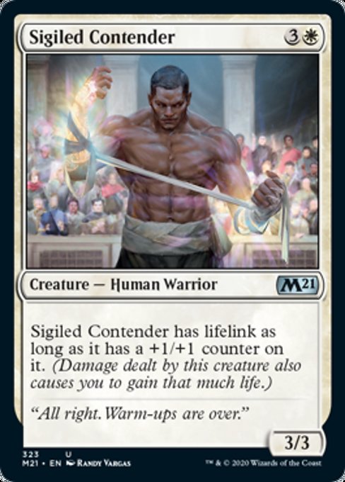 Sigiled Contender [Core Set 2021] | Gear Gaming Bentonville