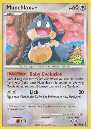 Munchlax (68/100) [Countdown Calendar Promos] | Gear Gaming Bentonville