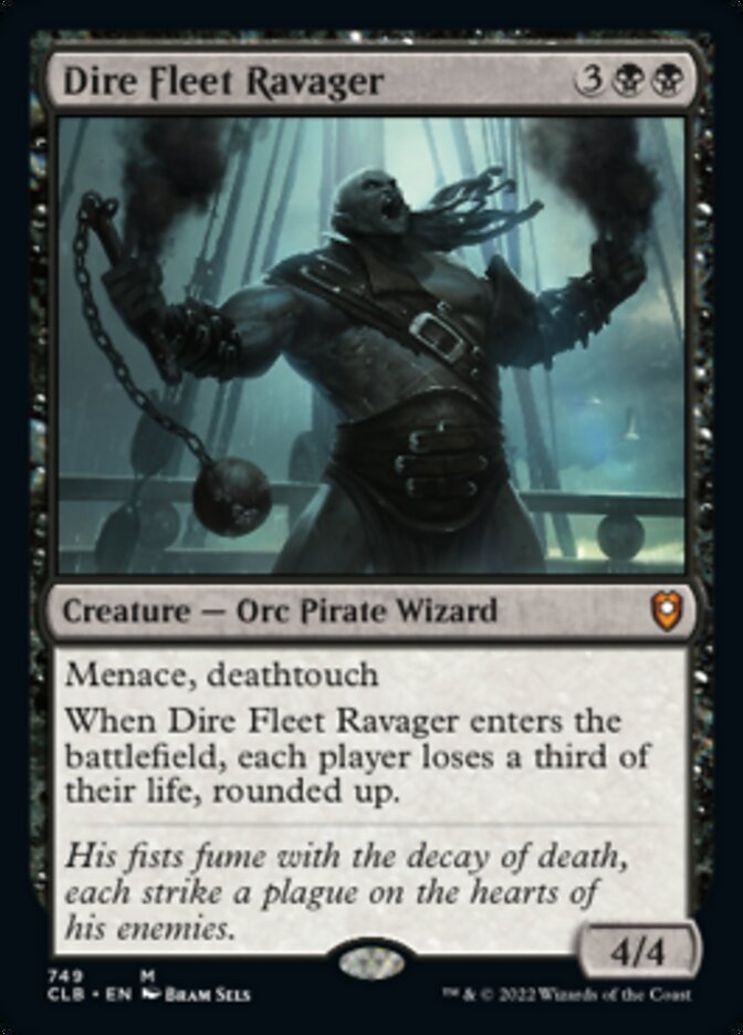 Dire Fleet Ravager [Commander Legends: Battle for Baldur's Gate] | Gear Gaming Bentonville