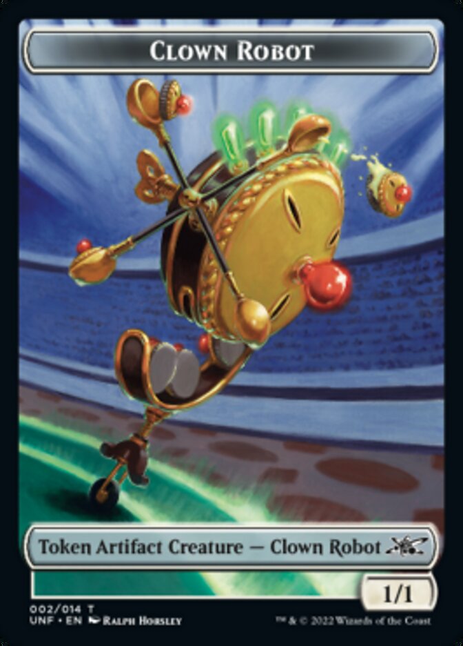 Clown Robot (002) Token [Unfinity Tokens] | Gear Gaming Bentonville