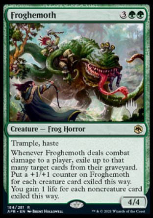 Froghemoth (Promo Pack) [Dungeons & Dragons: Adventures in the Forgotten Realms Promos] | Gear Gaming Bentonville