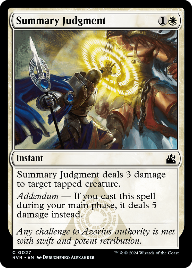 Summary Judgment [Ravnica Remastered] | Gear Gaming Bentonville