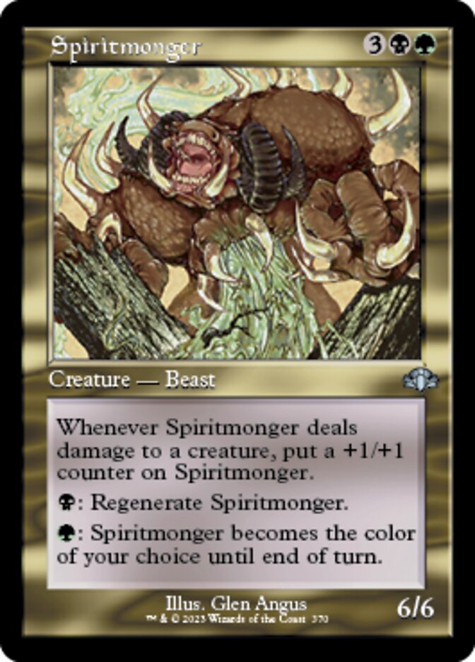 Spiritmonger (Retro) [Dominaria Remastered] | Gear Gaming Bentonville